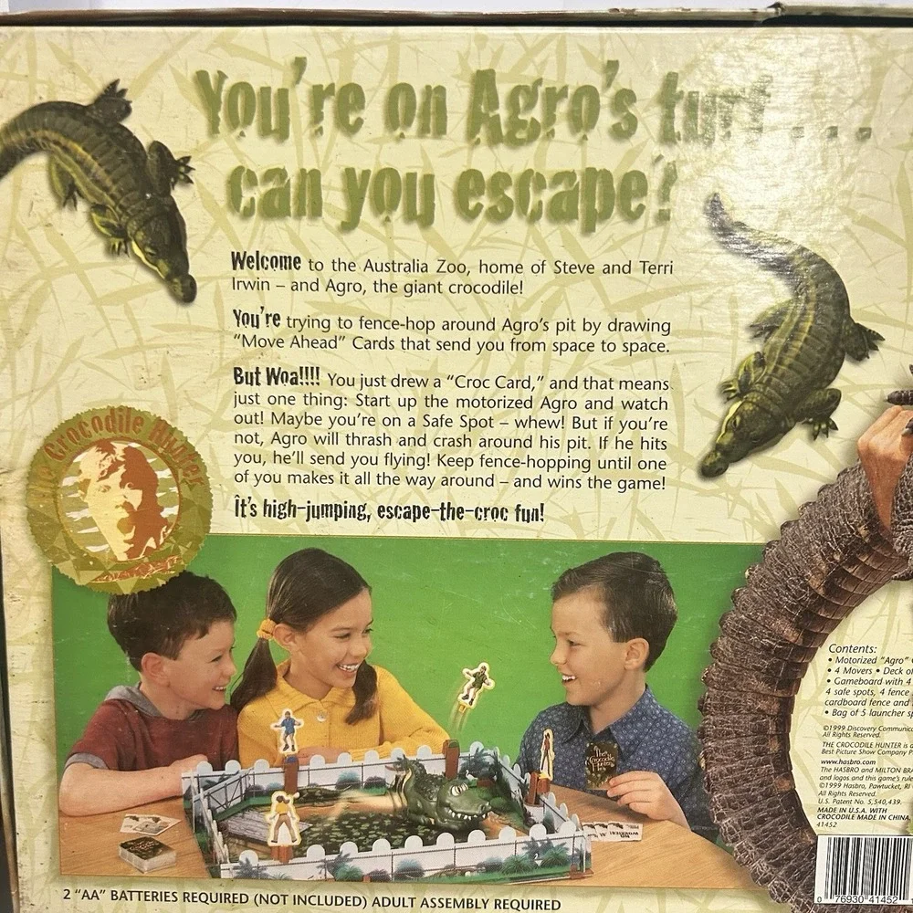 Hasbro crocodile hunter